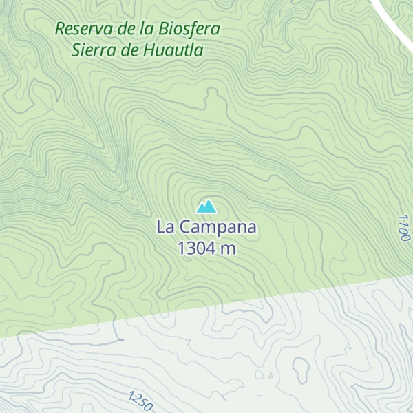 Map of La Campana