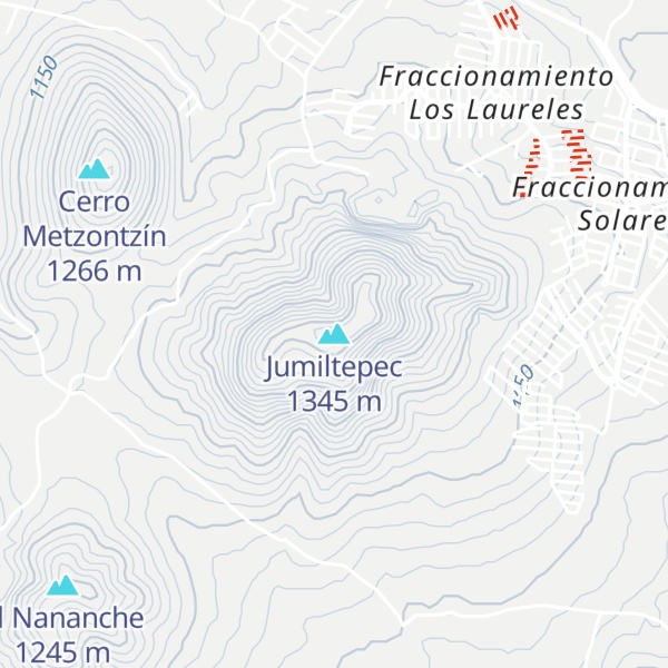 Map of Jumiltepec