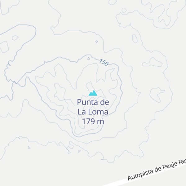 Map of Punta de La Loma