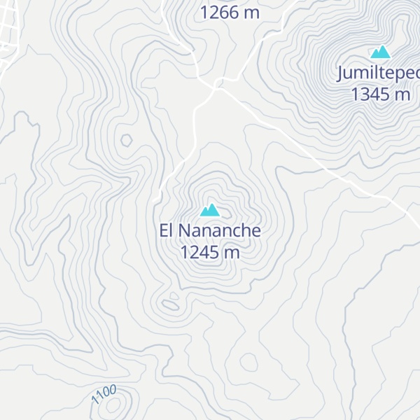 Map of El Nananche