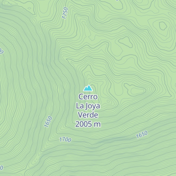 Map of Cerro La Joya Verde