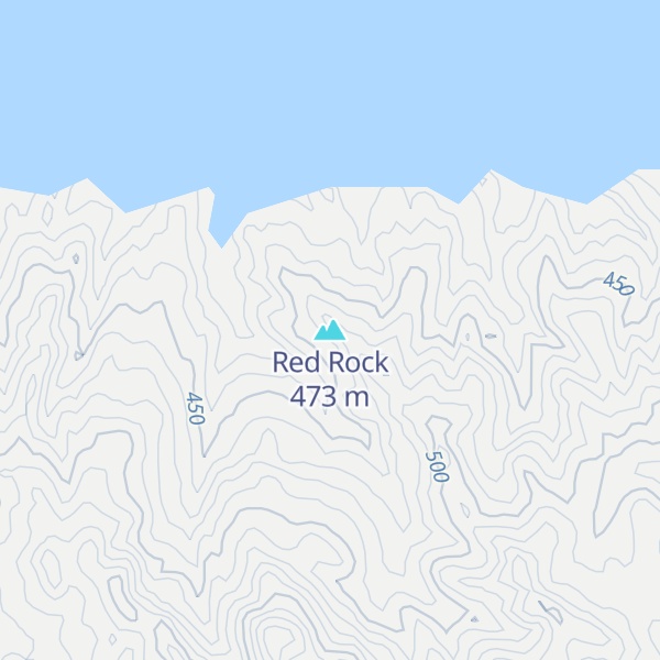 Map of Red Rock