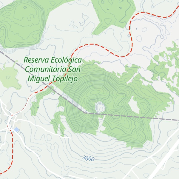 Map of Volcán Tesoyo