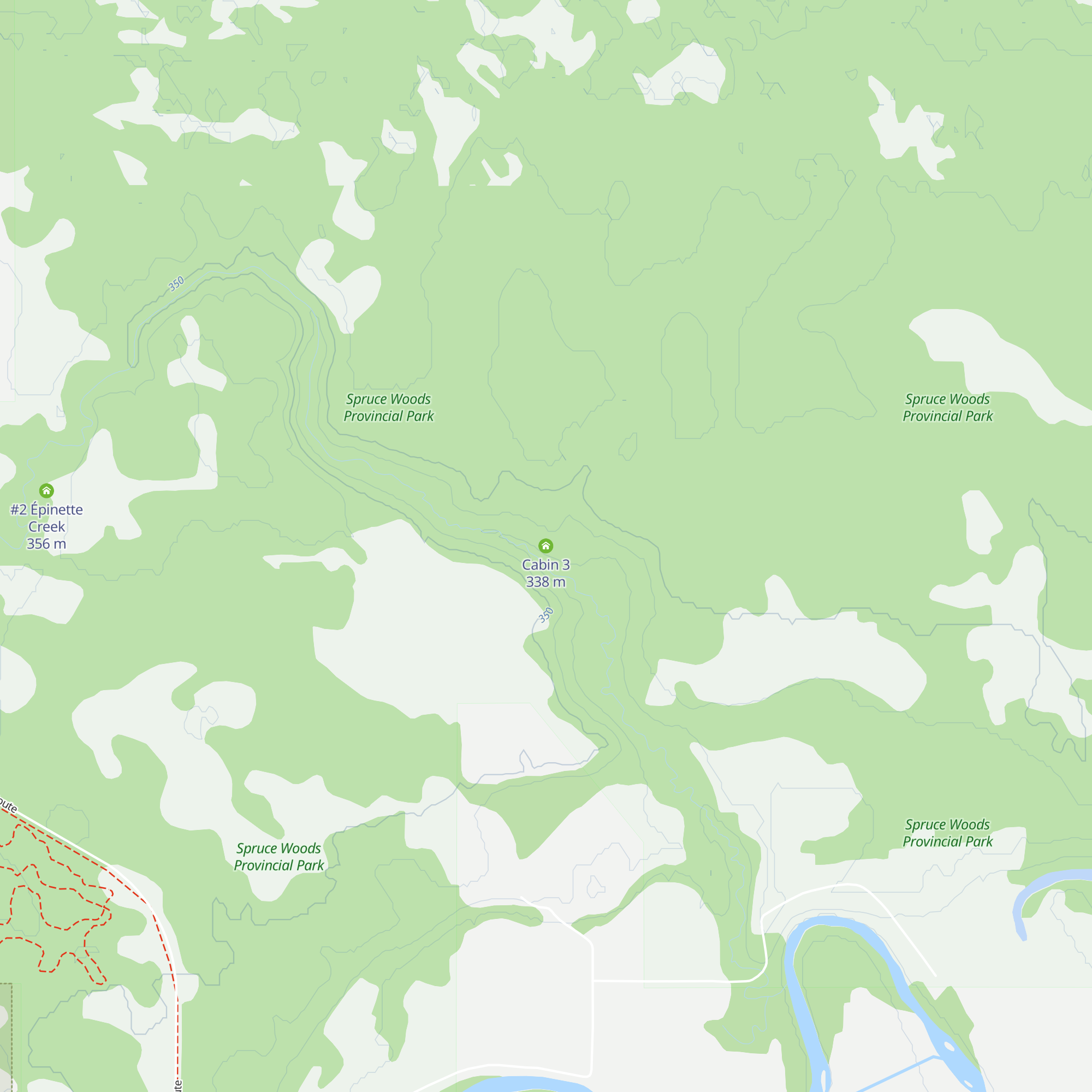 Cabin 3 map