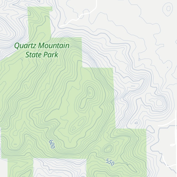 Map of Soldiers Peak