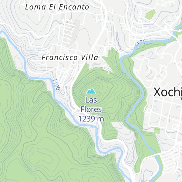 Map of Las Flores
