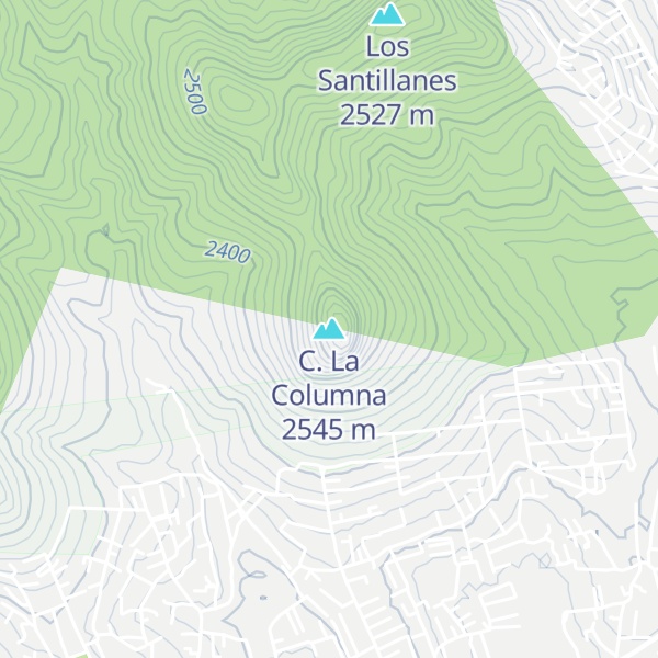Map of C. La Columna