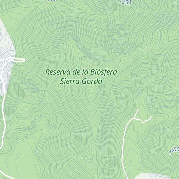 Map of Cerro La Cuchilla del Gualul