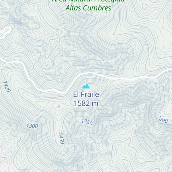 Map of El Fraile