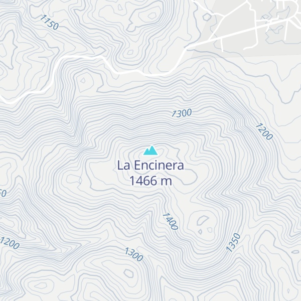 Map of La Encinera
