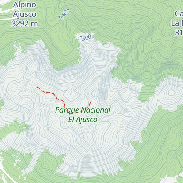 Map of Pico El Águila