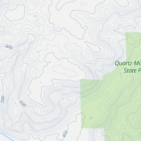 Map of Flat Top Mountain