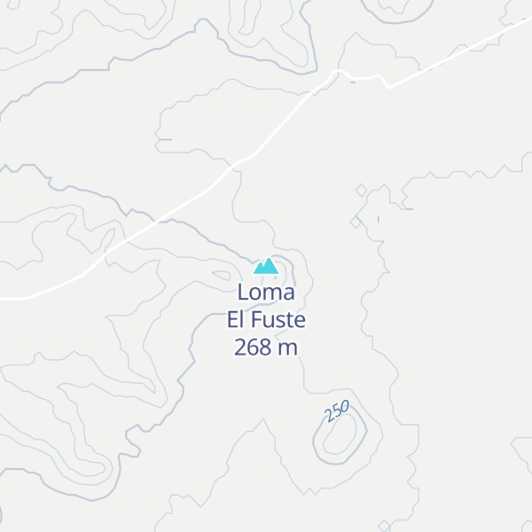 Map of Loma El Fuste