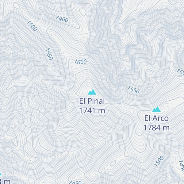 Map of El Pinal