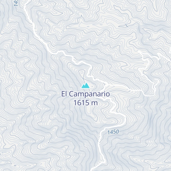Map of El Campanario