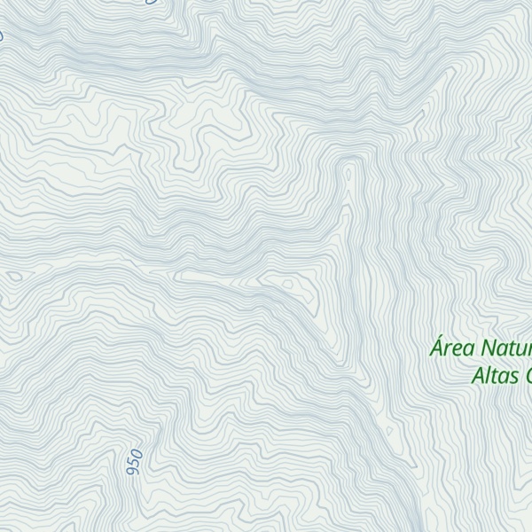 Map of Cerro San Fernando