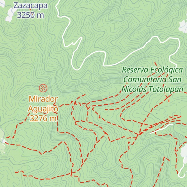 Map of Loma de los caballos