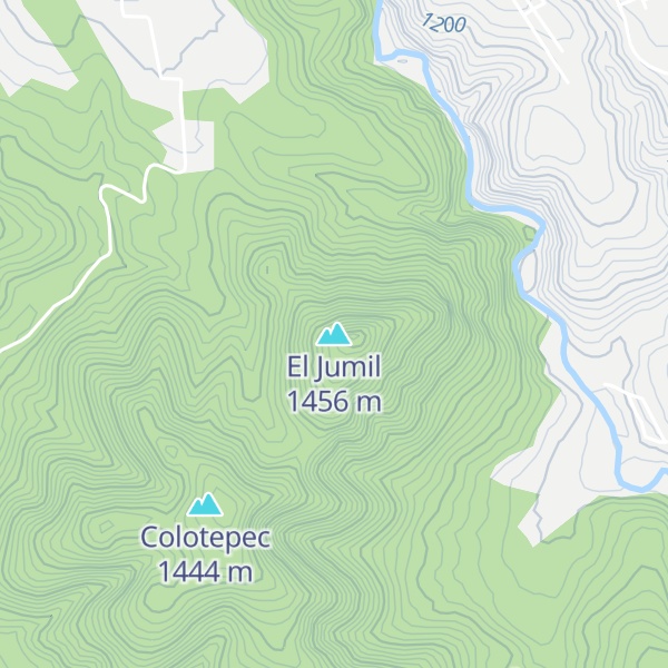 Map of El Jumil