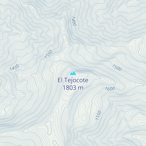 Map of El Tejocote
