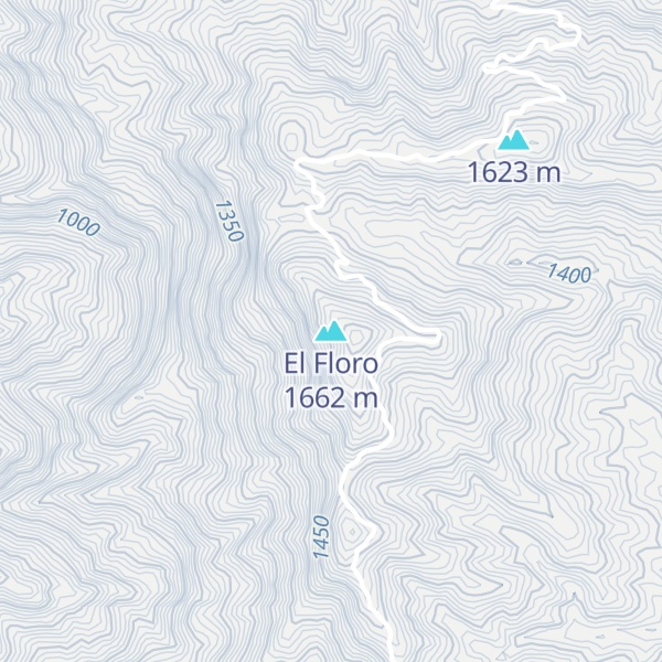 Map of El Floro