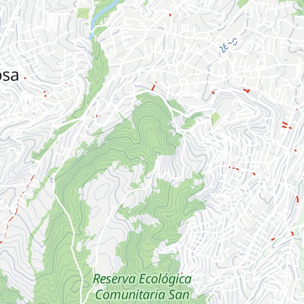 Map of Cerro Atesquillo