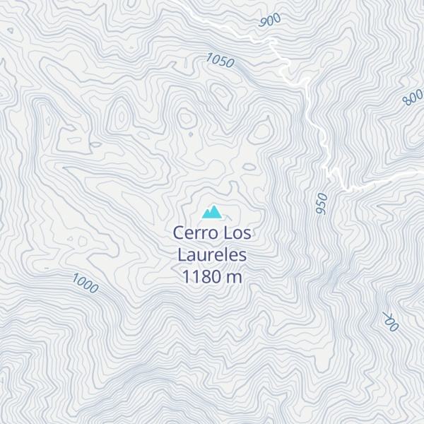 Map of Cerro Los Laureles