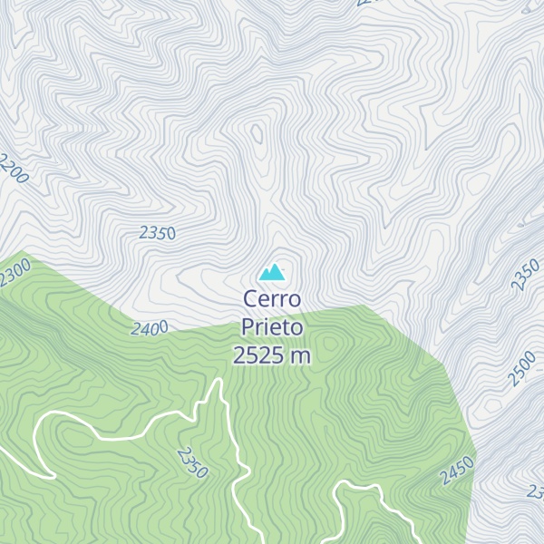 Map of Cerro Prieto
