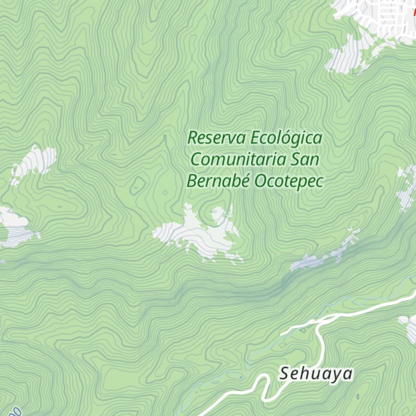Map of Cerro Zacazontetla