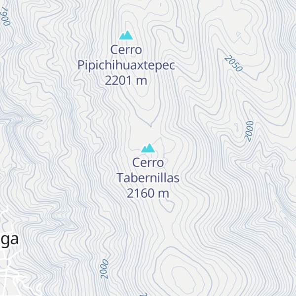 Map of Cerro Tabernillas