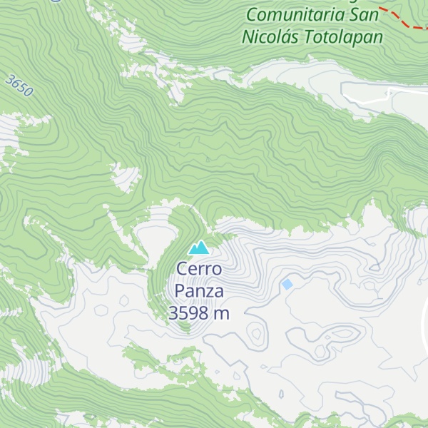 Map of Cerro Los Gavilanes