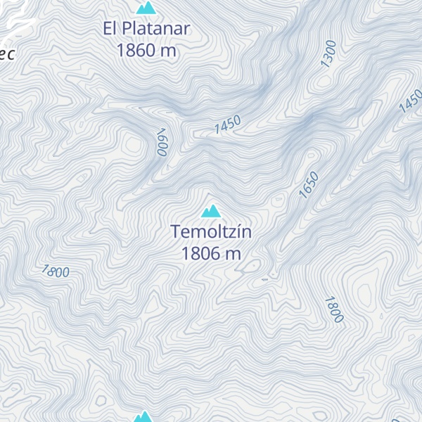 Map of Temoltzín