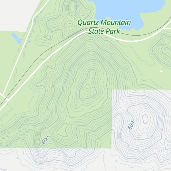 Map of King Mountain