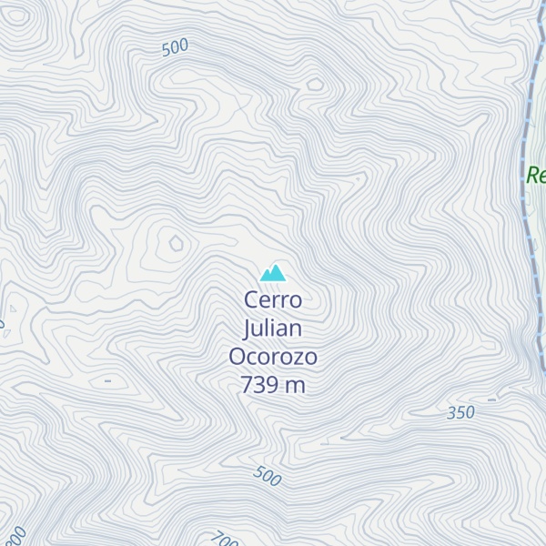 Map of Cerro Julian Ocorozo