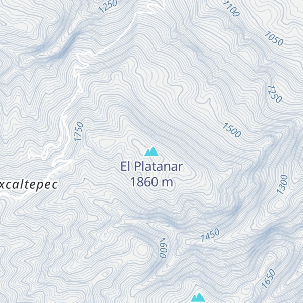 Map of El Platanar