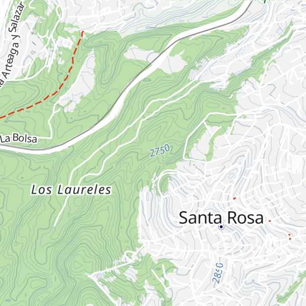 Map of Los Conejos