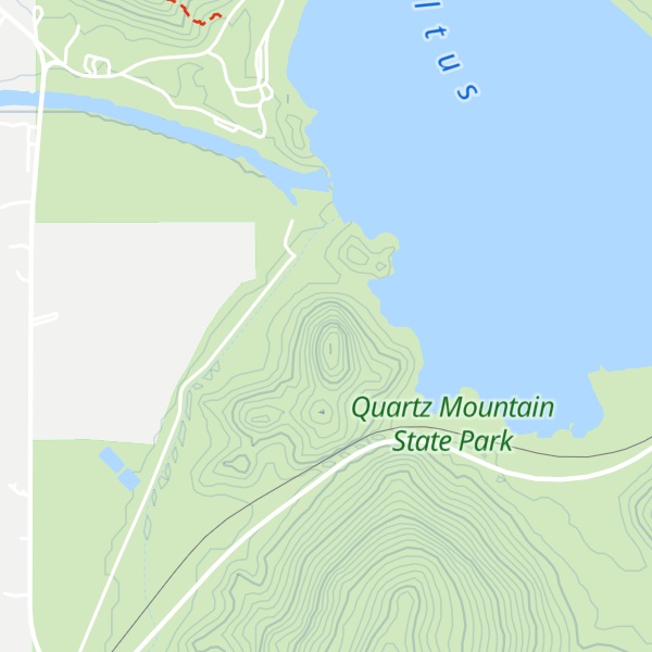 Map of Williams Peak