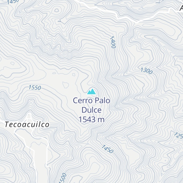 Map of Cerro Palo Dulce