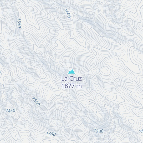 Map of La Cruz