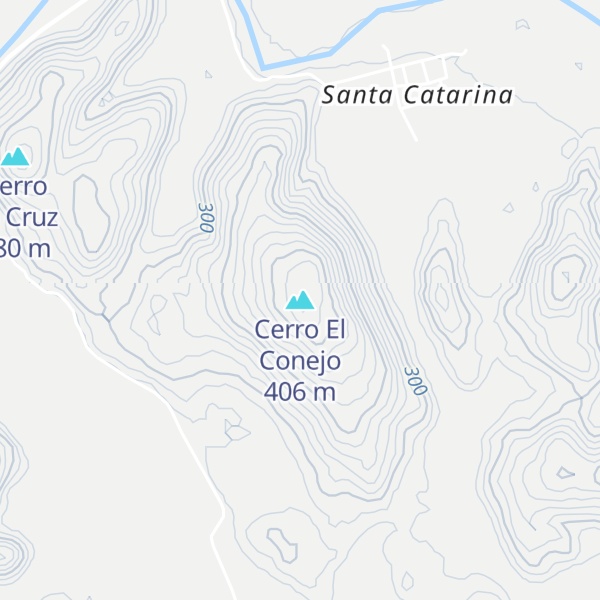 Map of Cerro El Conejo