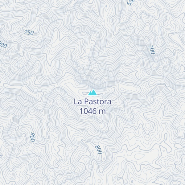 Map of La Pastora