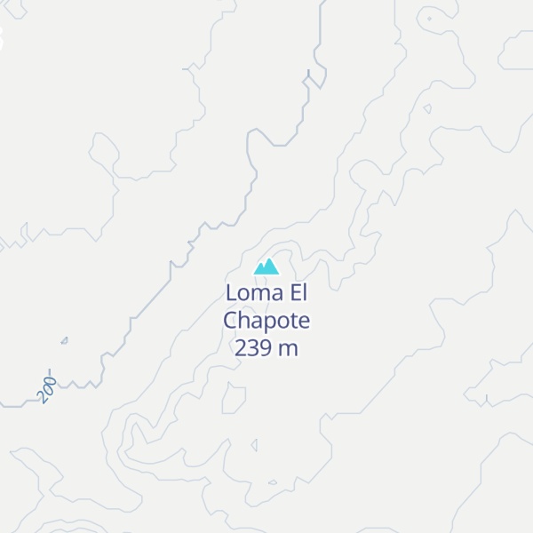 Map of Loma El Chapote