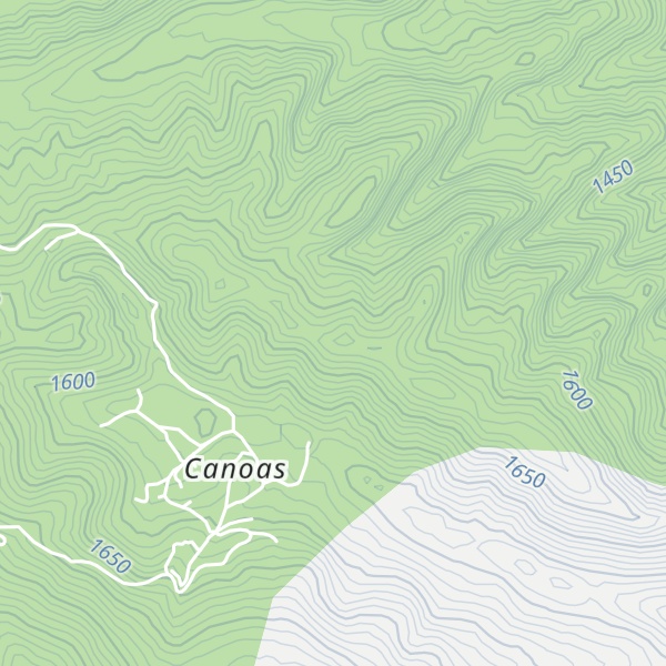 Map of Loma Las Pilas