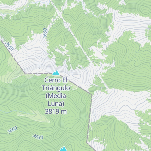 Map of Cerro Taravilla