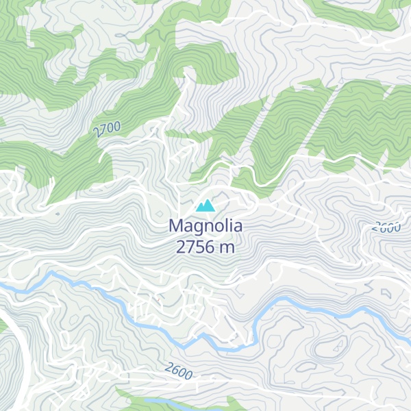 Map of Magnolia