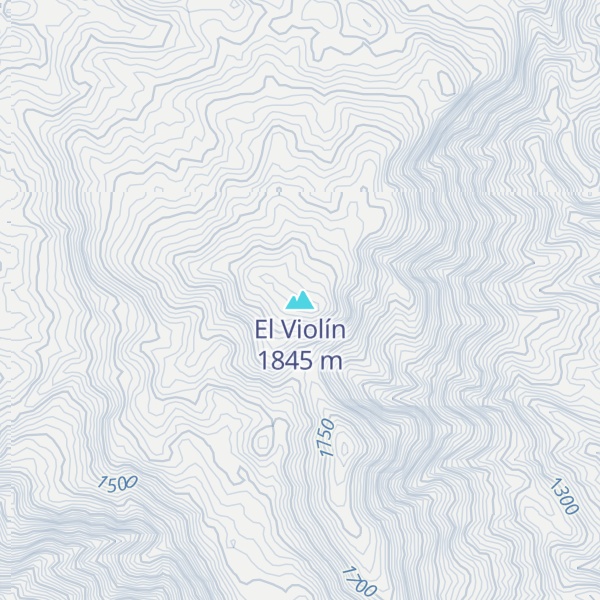 Map of El Violín