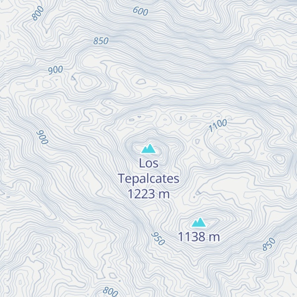 Map of Los Tepalcates