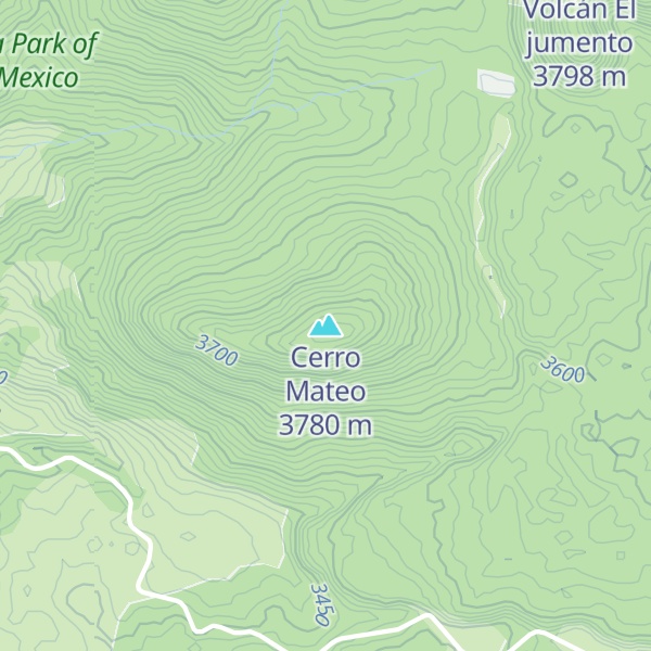 Map of Cerro Mateo