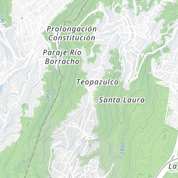 Map of Teopazulco