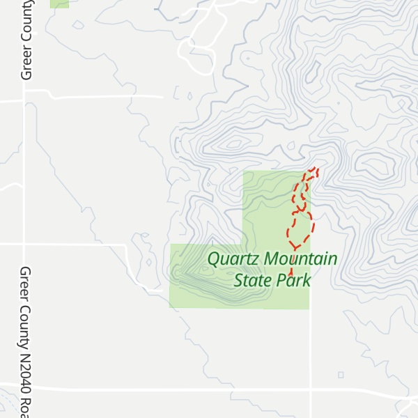 Map of Baldy Point