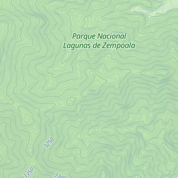 Map of Cerro El Campanario